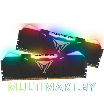 Оперативная память Patriot Viper RGB 2x8GB DDR4 PC4-33000 (PVR416G413C9K)